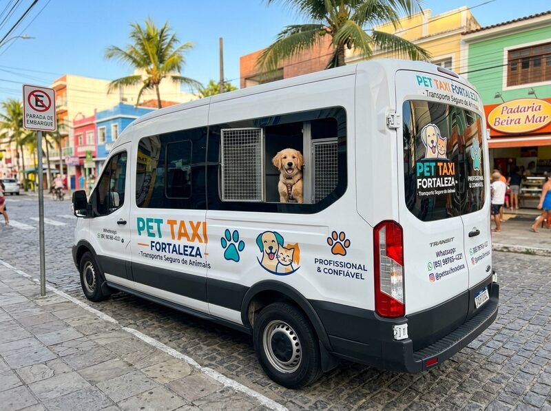 Táxi Dog com Busca e Entrega